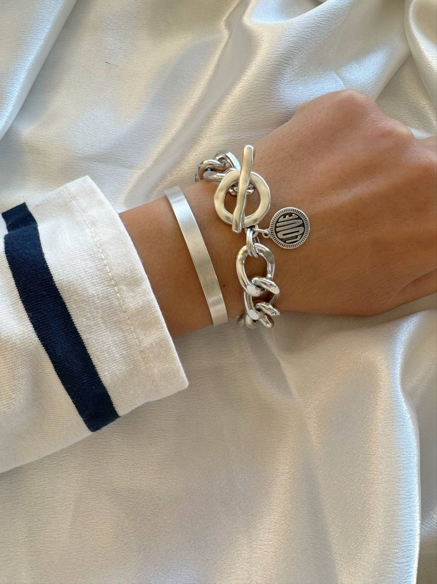 Silver Love Bracelet