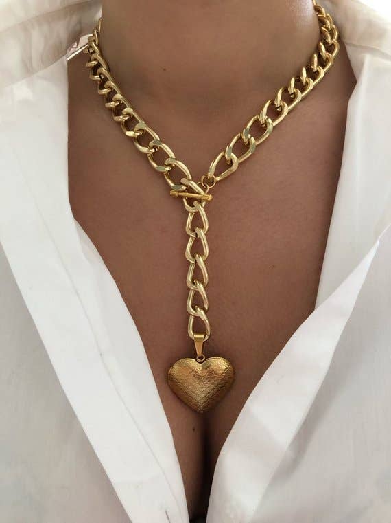 Heart Locket Necklace