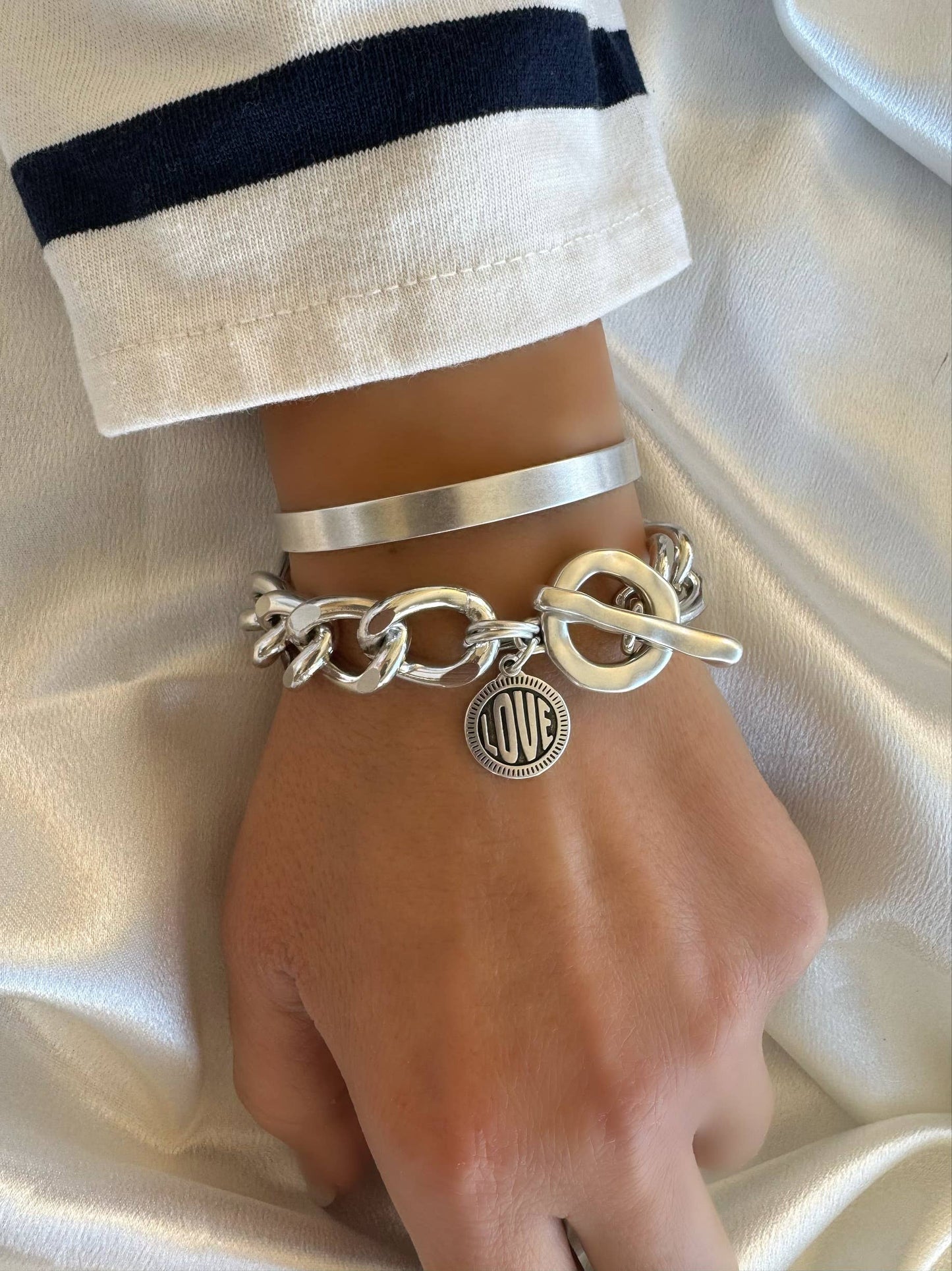 Silver Love Bracelet