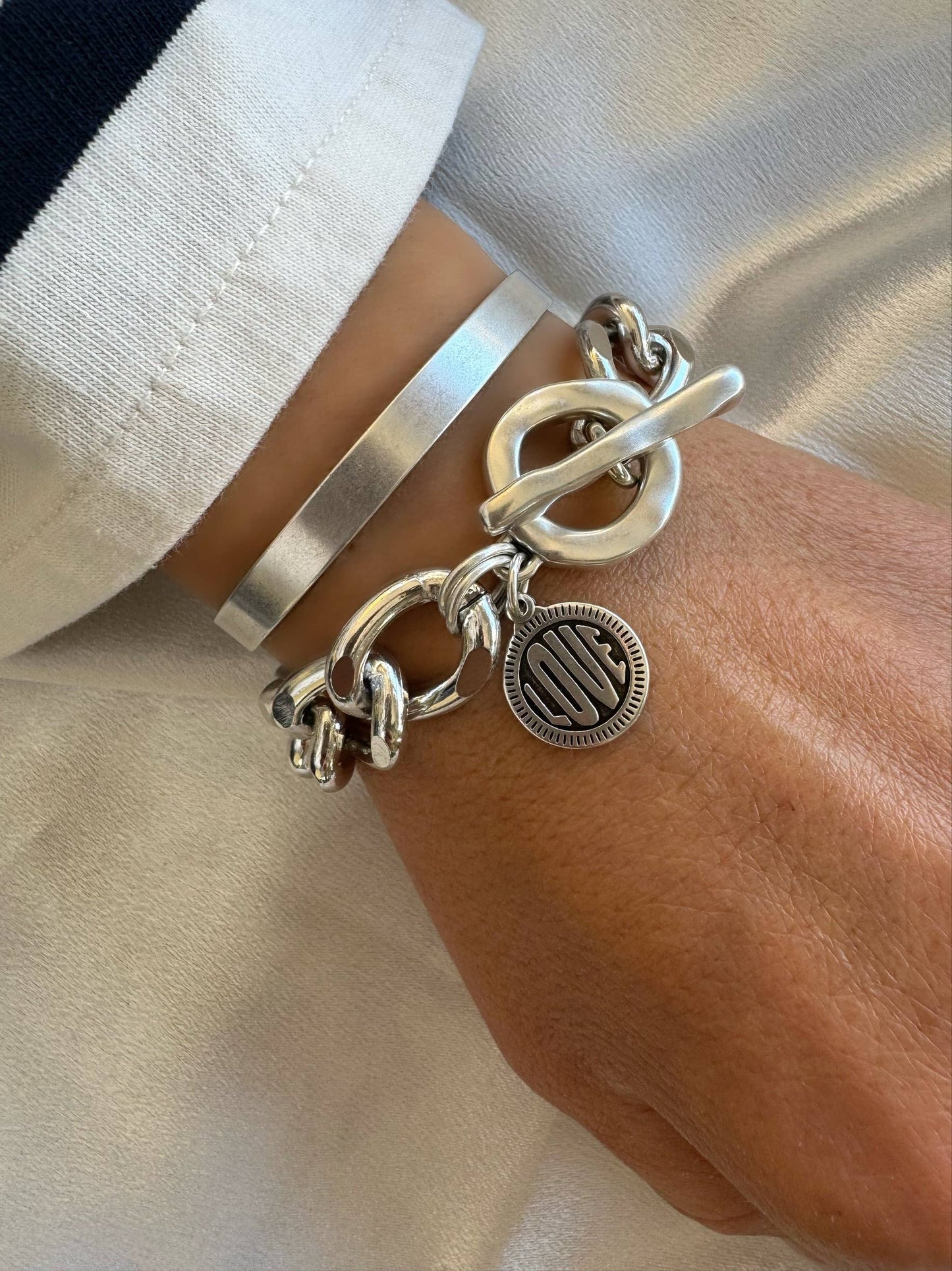 Silver Love Bracelet