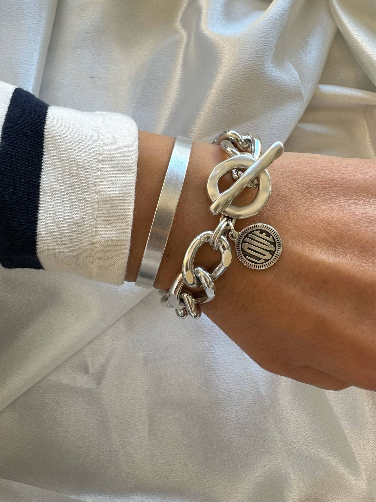 Silver Love Bracelet