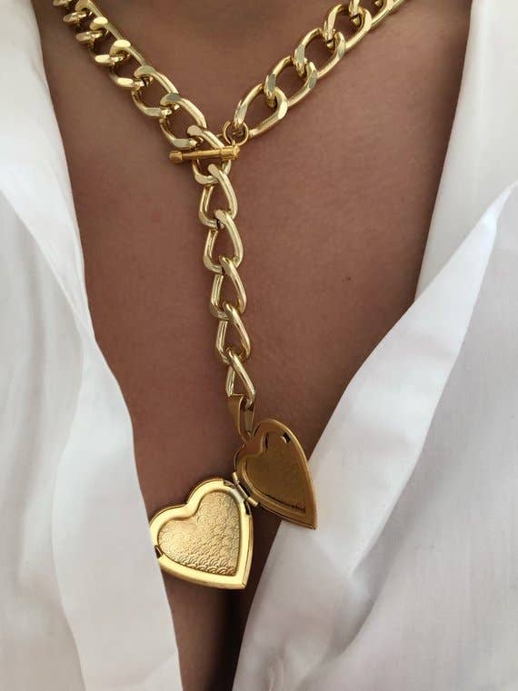 Heart Locket Necklace