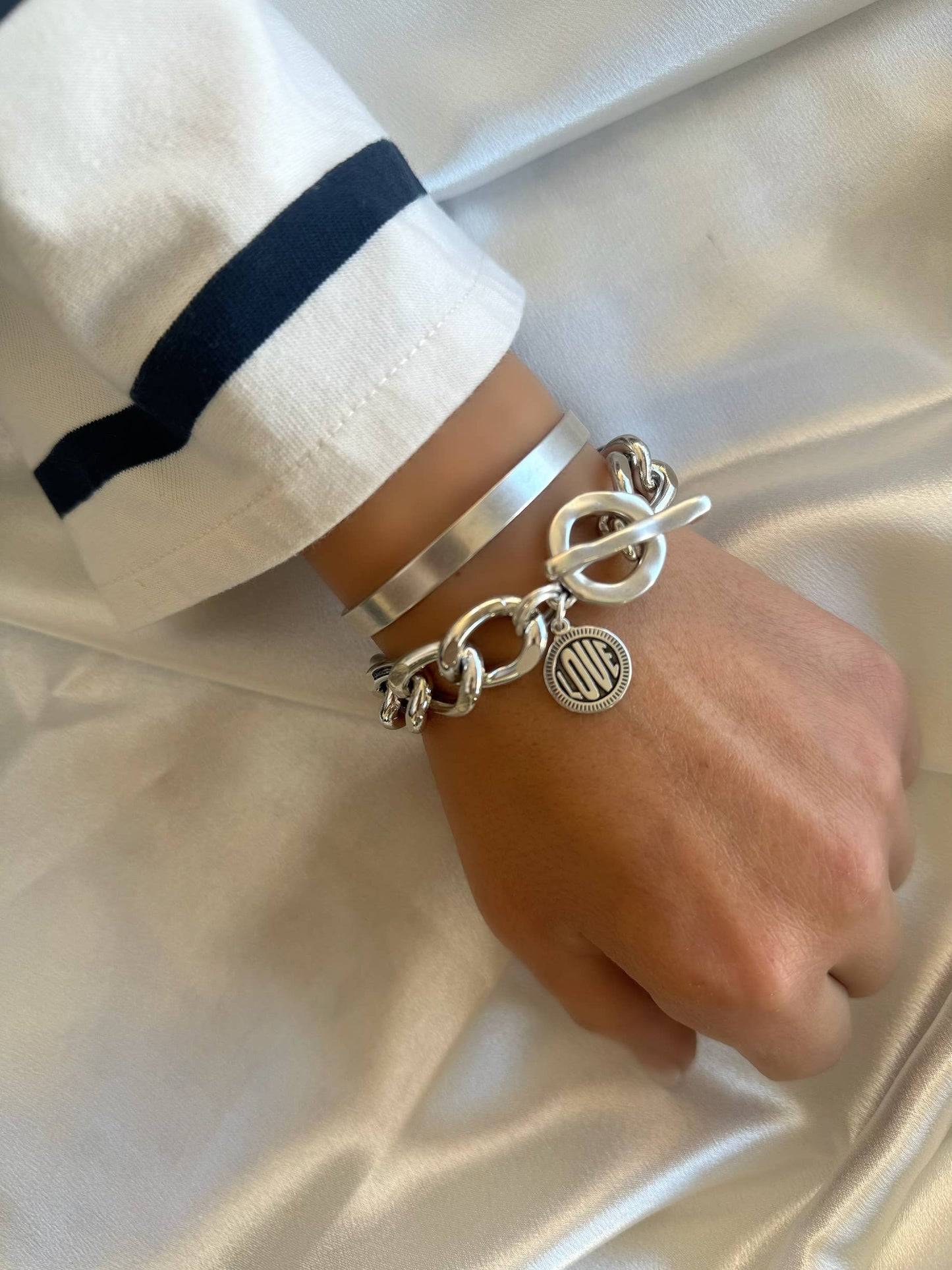 Silver Love Bracelet