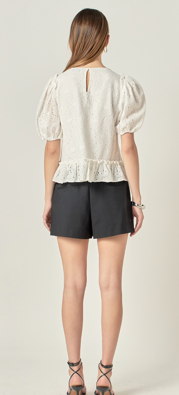 The Lace Whisper Top