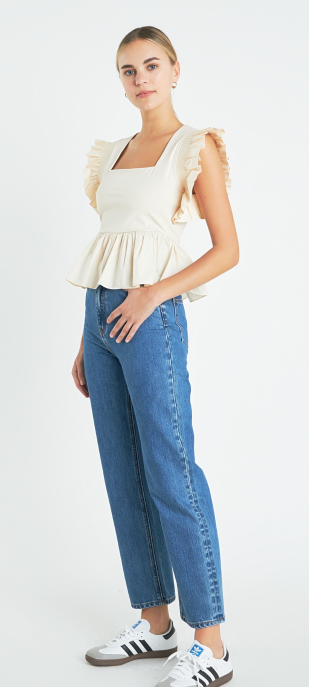 The Boheme Ruffle Top