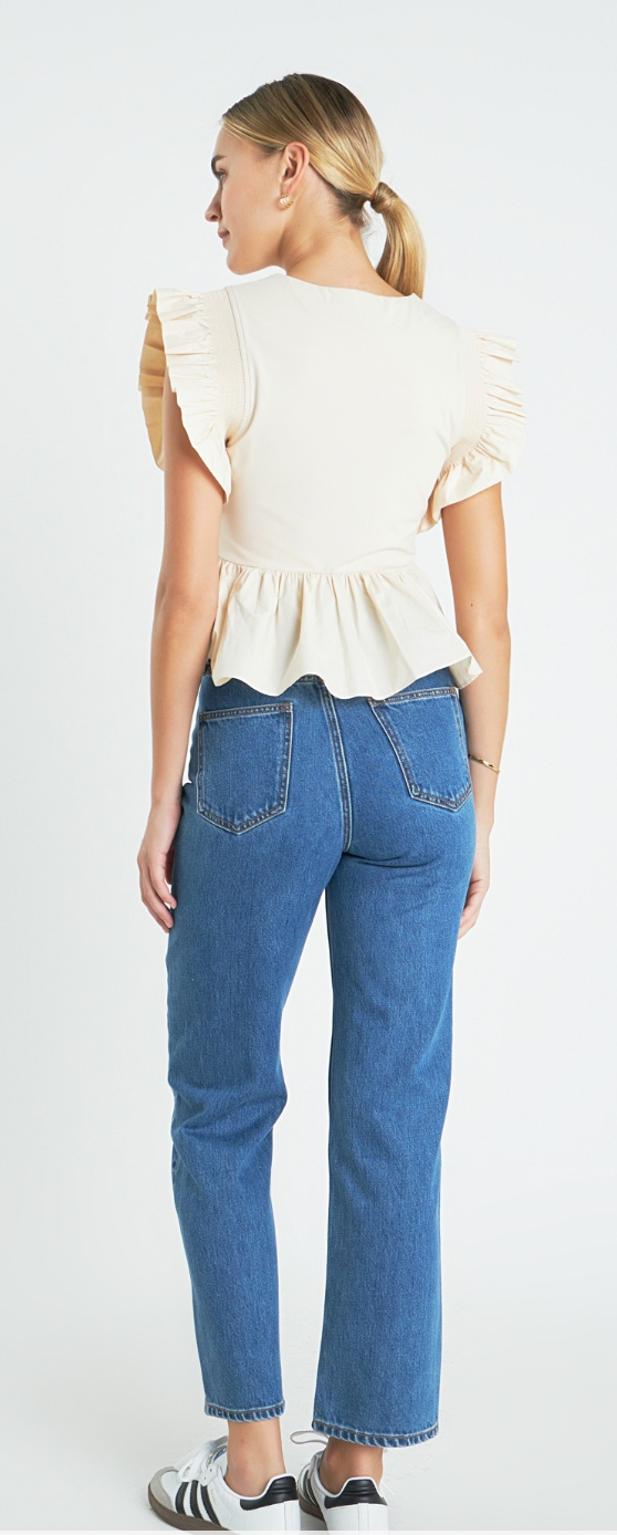 The Boheme Ruffle Top