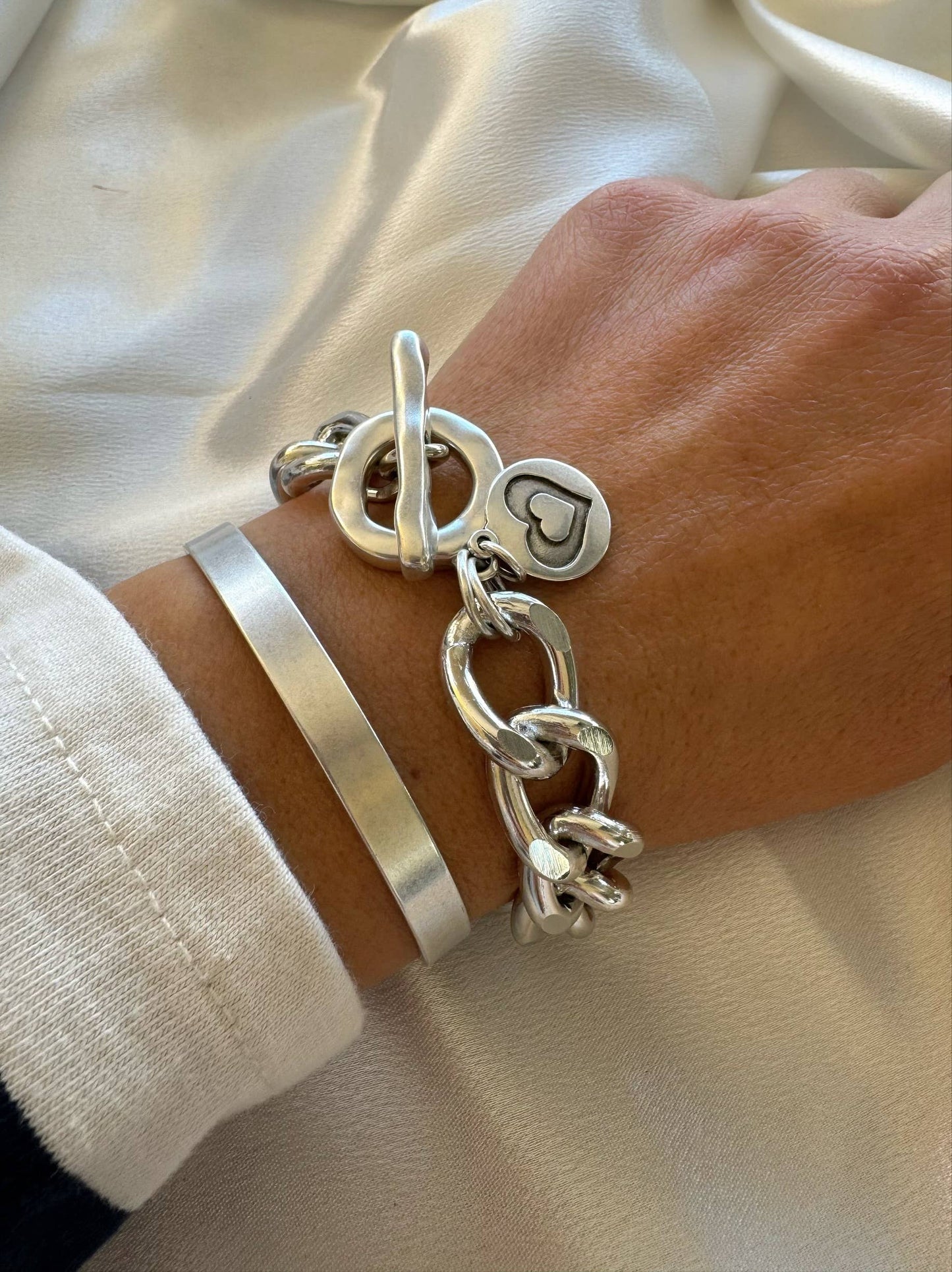 Silver Love Bracelet
