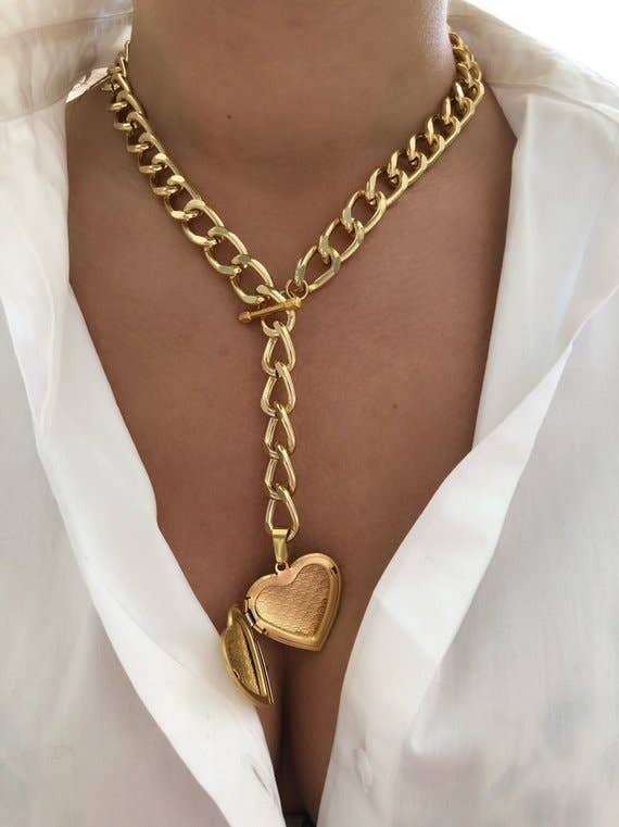 Heart Locket Necklace