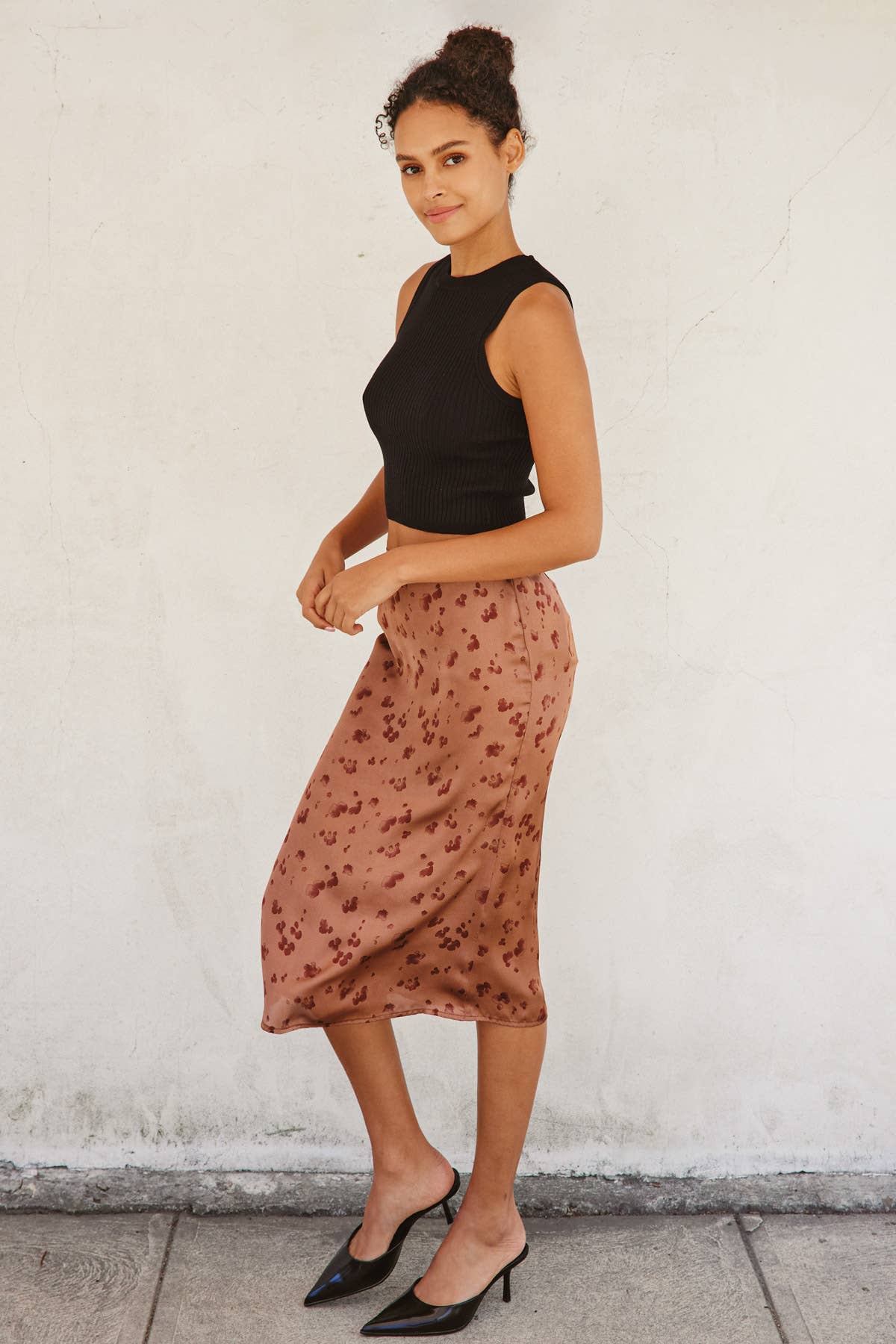 Cheetah Midi Skirt