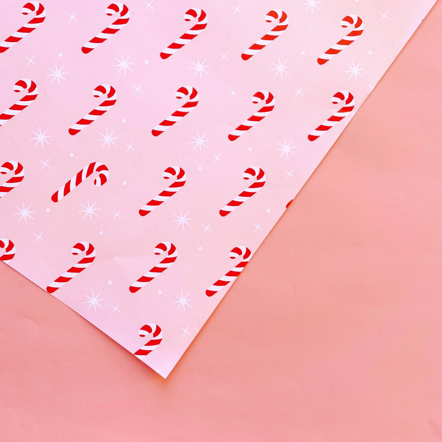 Holiday Gift Wrap Candy Cane