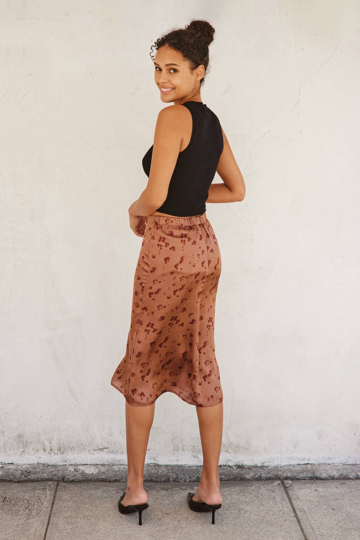 Cheetah Midi Skirt