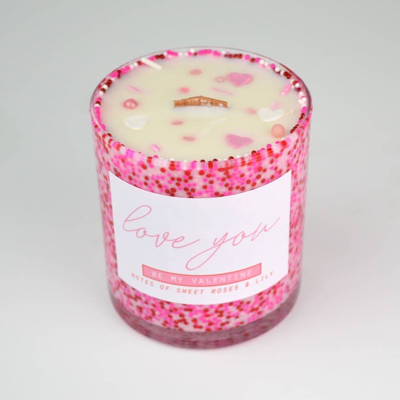 Valentine's Day Candle