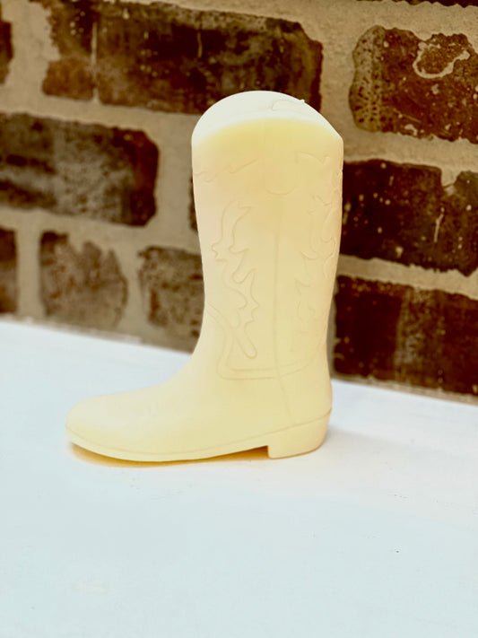 Cowboy Boot Candle