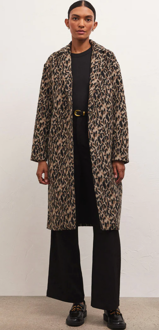 Dylan Animal Print Coat