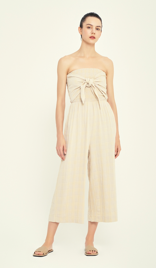 Tie Front Jumpsuit