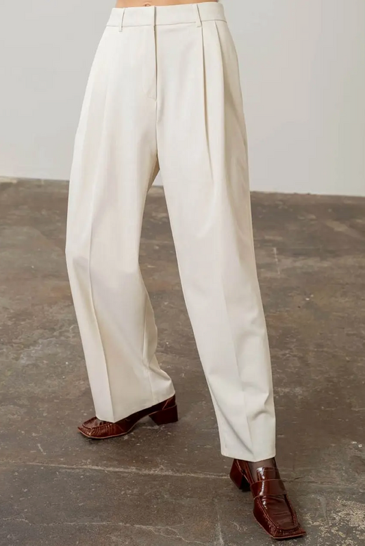 Double Pleat Trousers