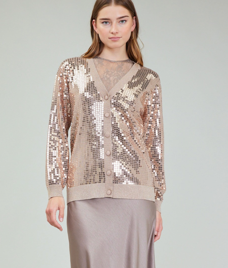 Sequin Cardi