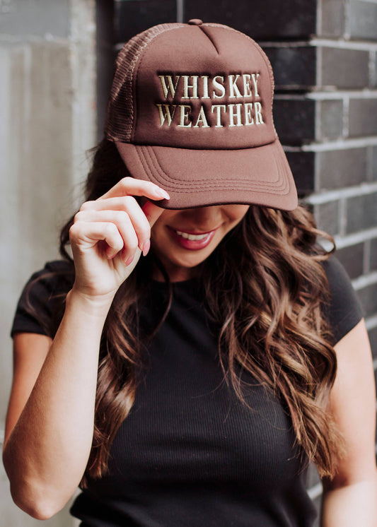 Whiskey Weather Trucker Hat