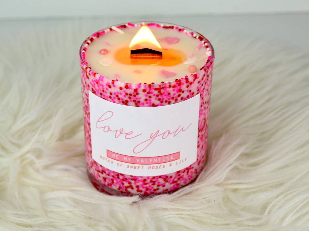 Valentine's Day Candle