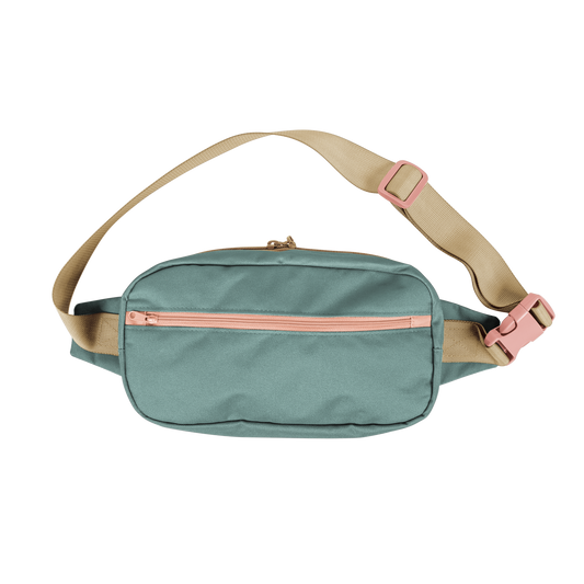 Colorblocked Hip Bags