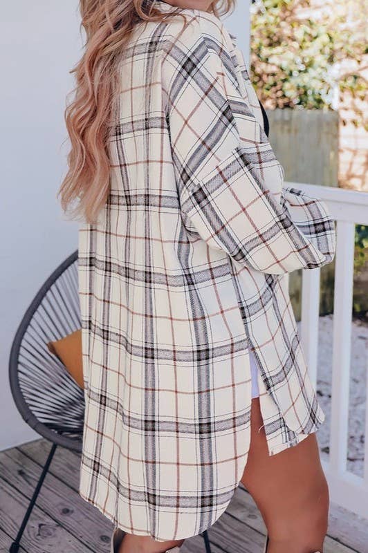 The Denalie Plaid Shacket