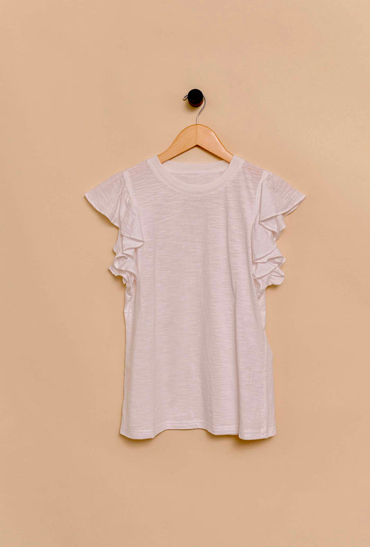 Emme Flutter Sleeve Tee