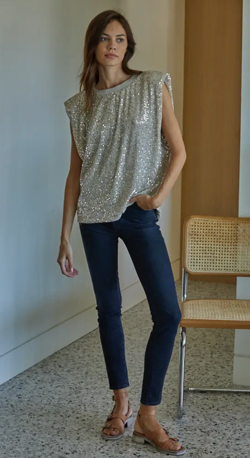 Sparkle Sequin Tee